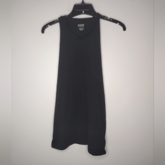 PINK Victoria's Secret Tops - PINK Victoria's Secret Tank Top Color Black Size XS